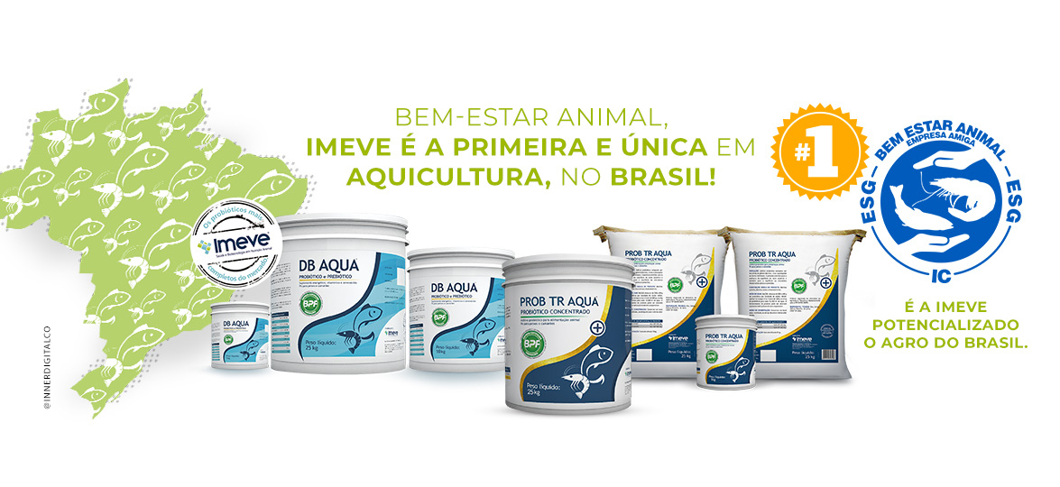 Bem-estar Animal – IMEVE é a primeira e única em aquicultura, no Brasil!