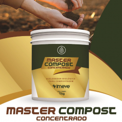 Master Compost Concentrado - o acelerador de compostagem de alta performance.